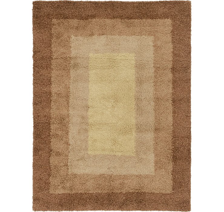 6' x 7' 10 Multi-Tone Shag Rug