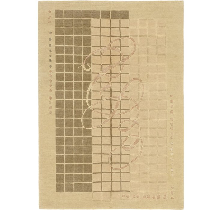 HandKnotted 4' 7 x 6' 6 Nepal Rug