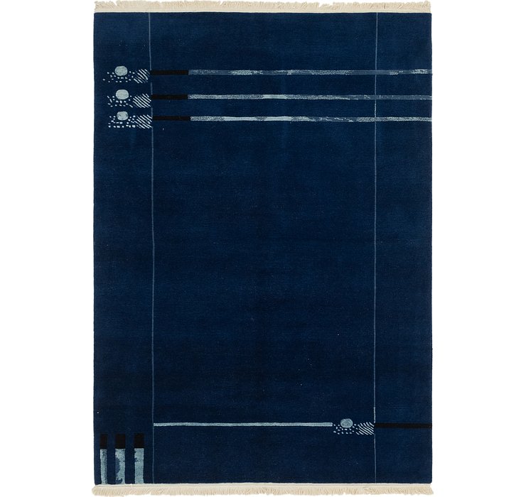 HandKnotted 5' 7 x 7' 10 Nepal Rug