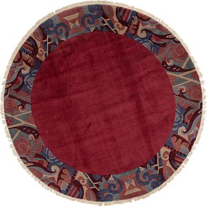 8' 9 x 8' 9 Nepal Round Rug