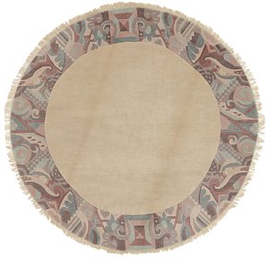 9' 2 x 9' 2 Nepal Round Rug