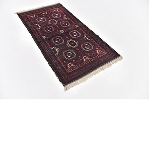 2' 7 x 5' Balouch Persian Rug