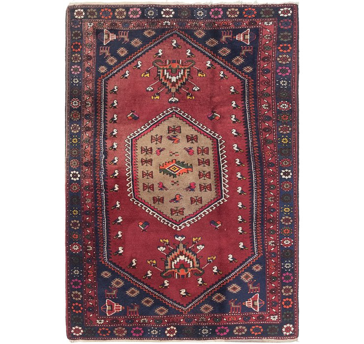4' 3 x 6' 5 Kelardasht Persian Rug