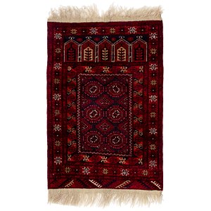 2' 6 x 4' Afghan Akhche Rug
