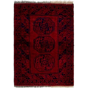 2' 9 x 3' 10 Afghan Akhche Oriental ...