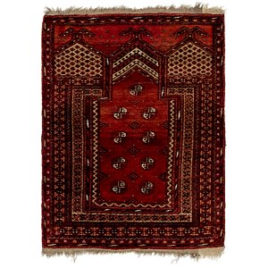 2' 10 x 3' 10 Afghan Akhche Rug