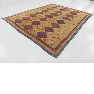 8' 6 x 11' Shiraz-Gabbeh Persian Rug