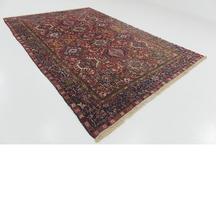 7' 7 x 11' Gharajeh Persian Rug