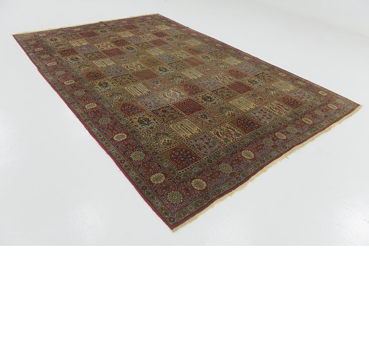 7' 4 x 11' Sarough Persian Rug