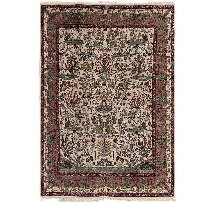 7' 4 x 11' Tabriz Persian Rug