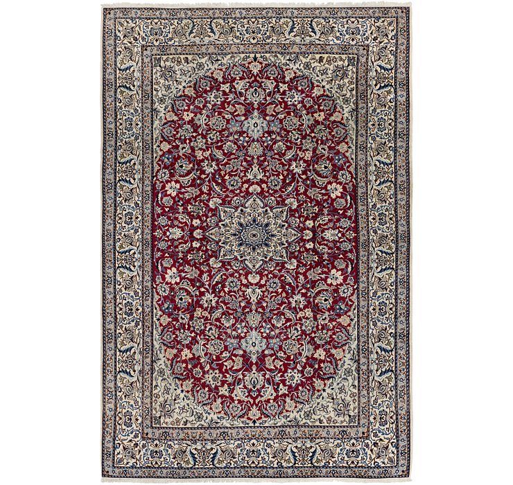 HandKnotted 6' 8 x 10' 2 Nain Persian Rug