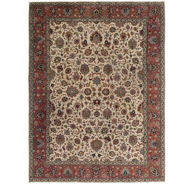 9' 5 x 12' 2 Tabriz Persian Rug
