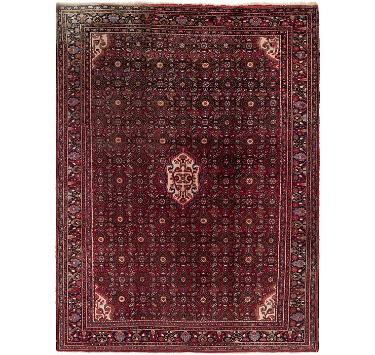 8' 3 x 11' Hossainabad Persian Rug