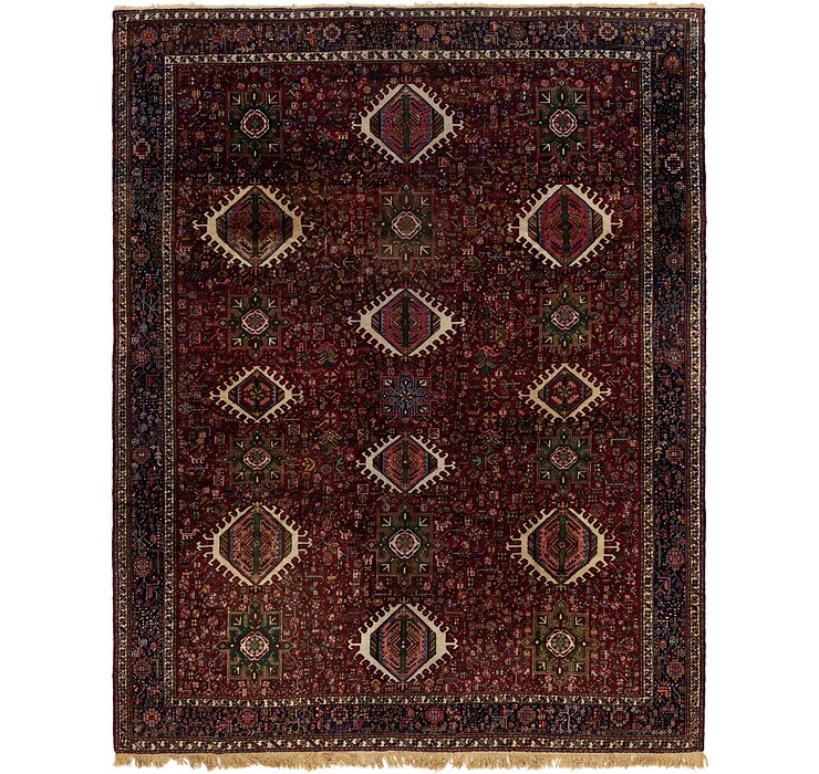 9' 10 x 12' 3 Gharajeh Persian Rug