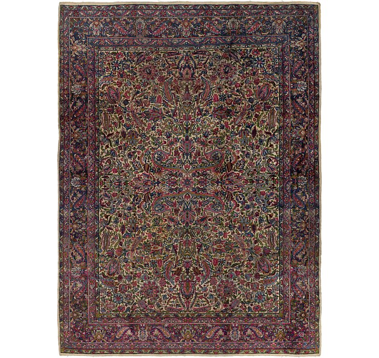 8' 9 x 11' 10 Kerman Persian Rug