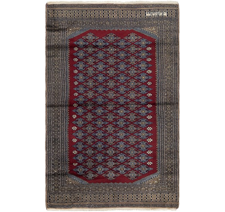 3' 2 x 5' Bokhara Oriental Rug