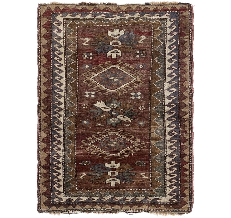 3' x 4' Kars Oriental Rug