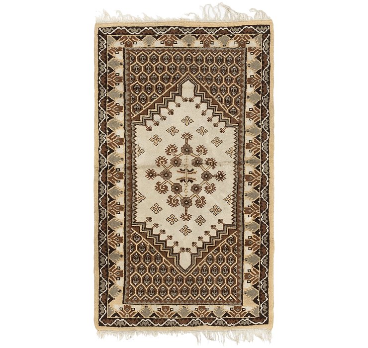 3' 5 x 6' 2 Moroccan Rug
