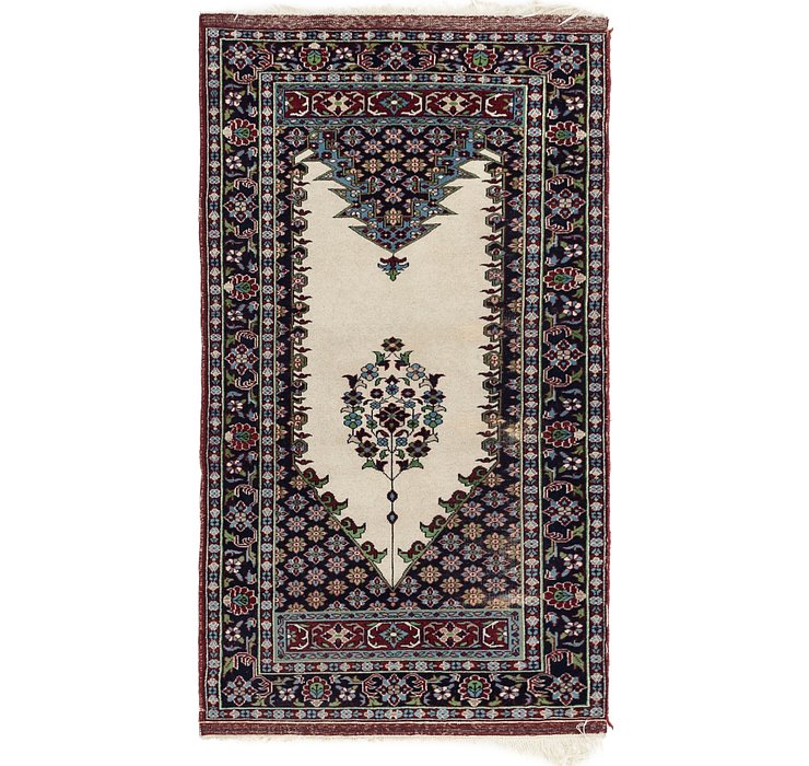 3' x 5' 4 Anatolian Oriental Rug