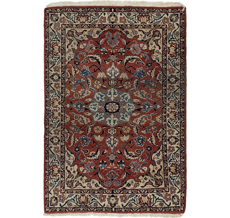3' 7 x 5' 2 Isfahan Persian Rug