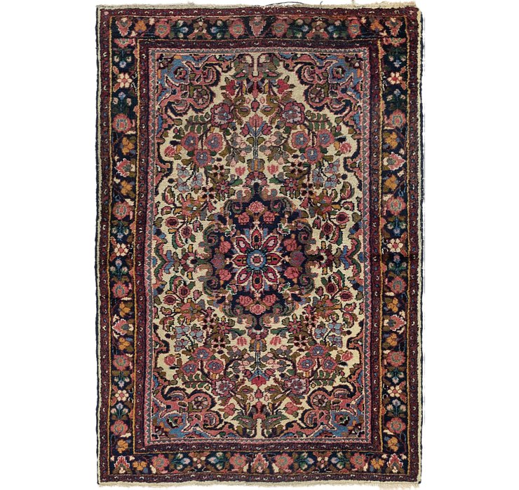 3' 6 x 5' 2 Borchelu Persian Rug