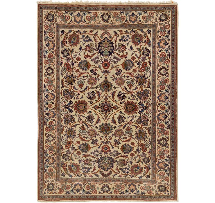 3' 10 x 5' 3 Kashan Persian Rug