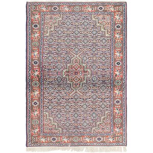 3' 7 x 5' 2 Sarough Persian Rug