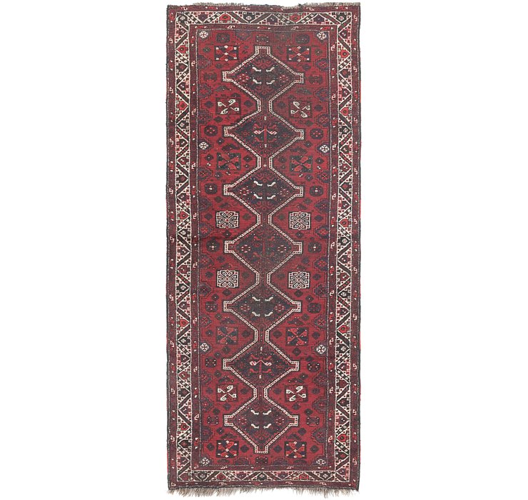 3' 9 x 10' Shiraz Persian Runner Rug