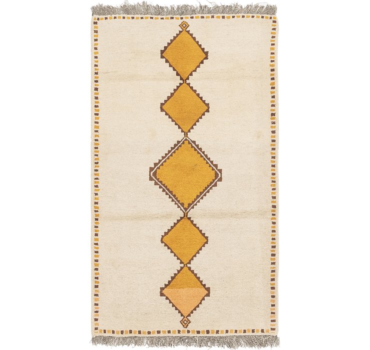 3' 8 x 6' 9 Shiraz-Gabbeh Persian Rug