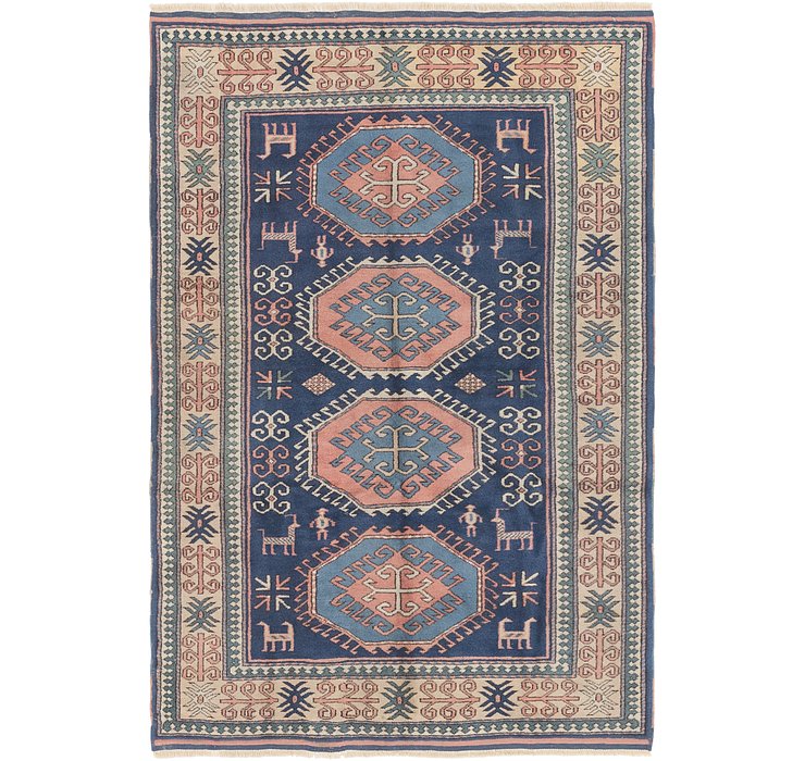 4' 5 x 6' 8 Yalameh Persian Rug