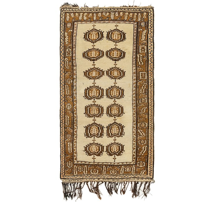 3' 9 x 7' 5 Shiraz-Gabbeh Persian R...