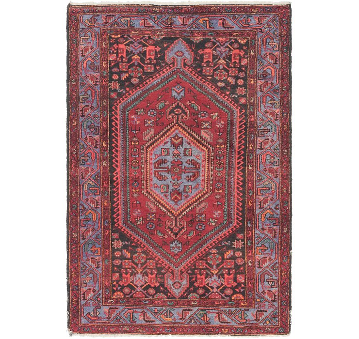 4' 8 x 6' 10 Zanjan Persian Rug