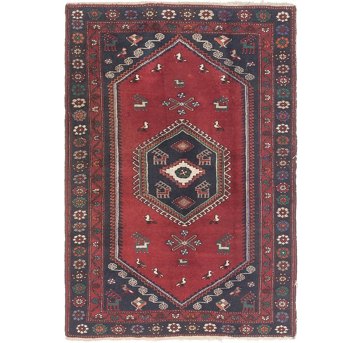 4' 4 x 6' 4 Kelardasht Persian Rug
