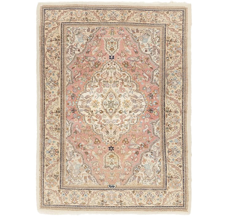 4' 2 x 5' 9 Tabriz Persian Rug