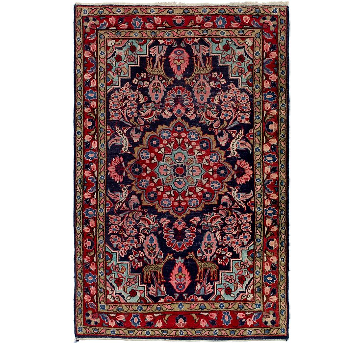 4' 3 x 6' 9 Farahan Persian Rug