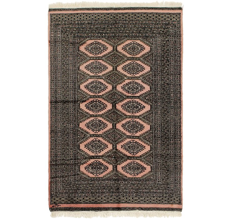 4' x 6' 3 Bukhara Oriental Rug