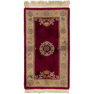 80cm x 142cm Antique Finish Rug