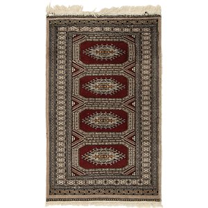 HandKnotted 2' x 3' 5 Bokhara Oriental Rug