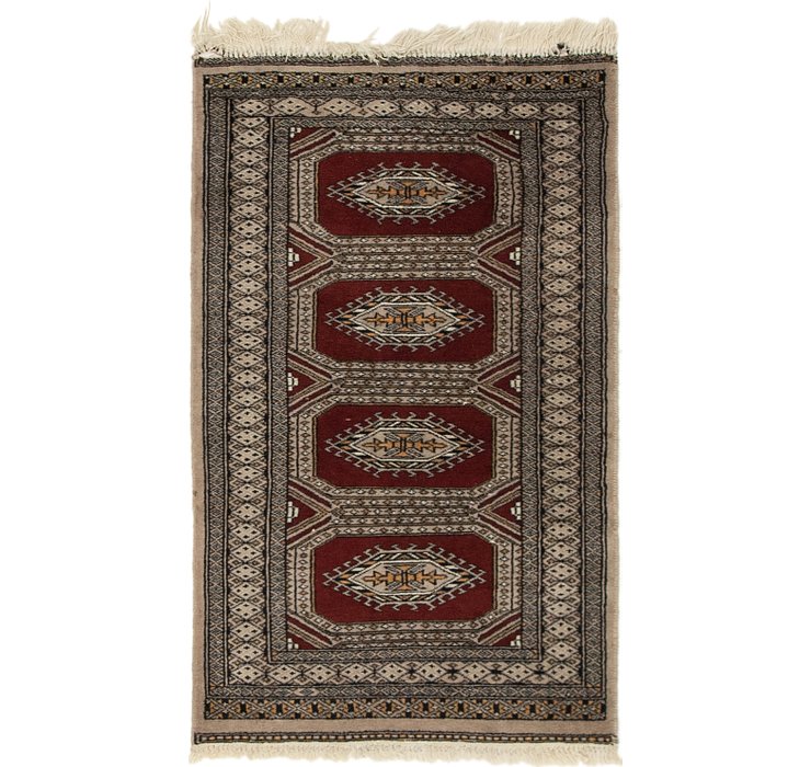 HandKnotted 2' x 3' 5 Bokhara Oriental Rug