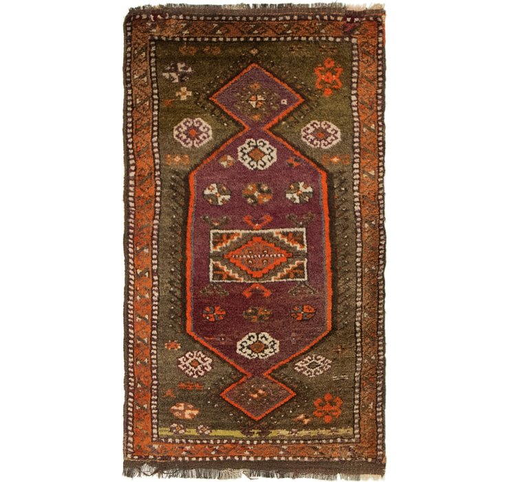 1' 10 x 3' 2 Anatolian Rug