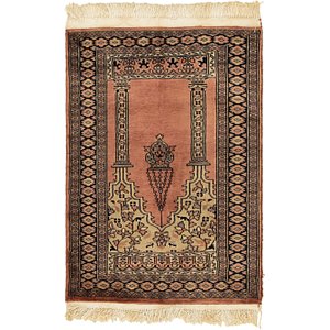 2' x 3' Lahour Oriental Rug
