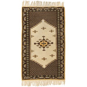 HandKnotted 3' x 4' 10 Moroccan Oriental Rug