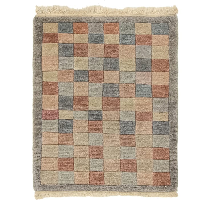 2' 5 x 3' Nepal Square Rug