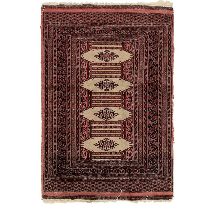 3' 2 x 4' 8 Bokhara Rug