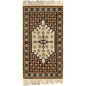 HandKnotted 2' 8 x 4' 10 Moroccan Rug