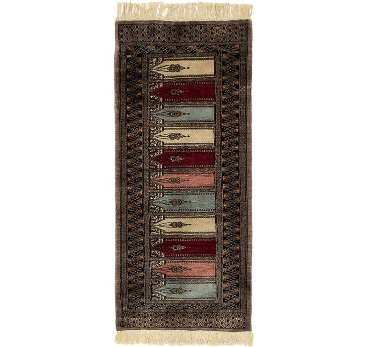 2' 2 x 4' 10 Lahour Oriental Runner ...