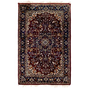 2' x 3' 3 Isfahan Oriental Rug
