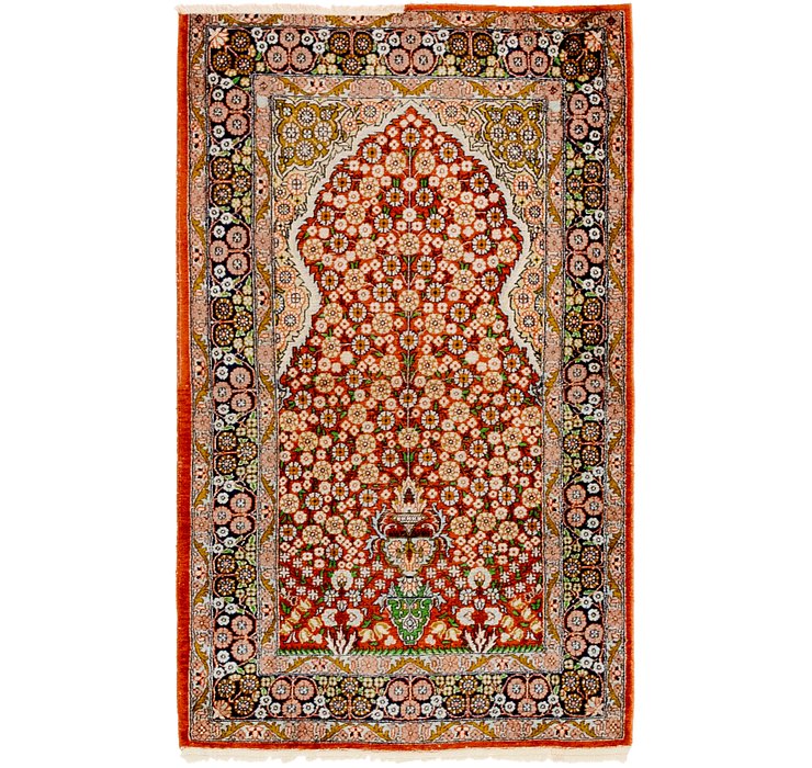 2' 6 x 4' 2 Kashmir Oriental Rug