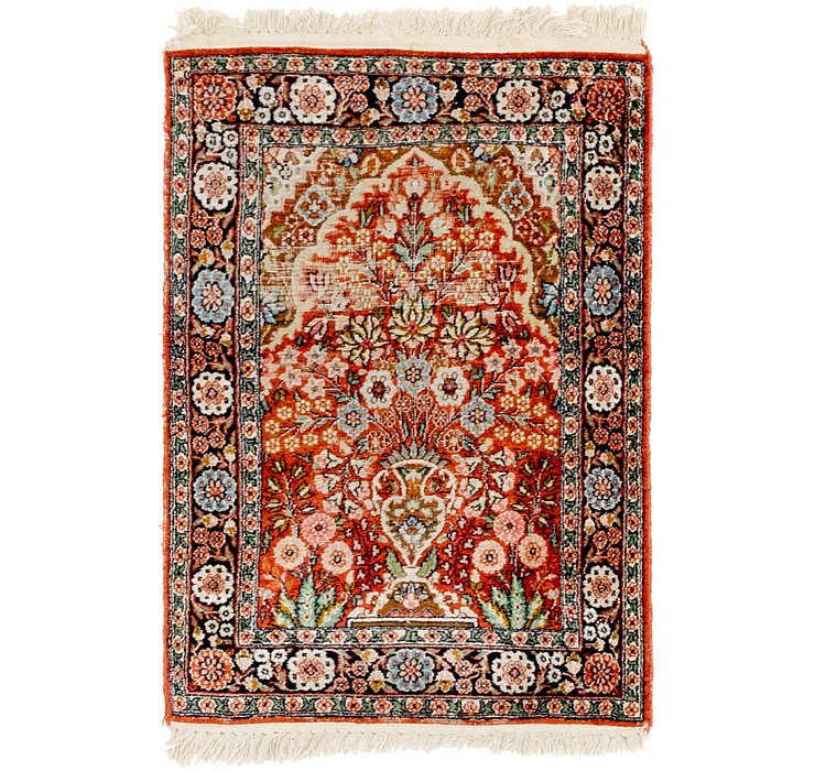 2' x 3' Kashmir Oriental Rug