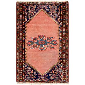 2' 4 x 3' 10 Hamedan Persian Rug